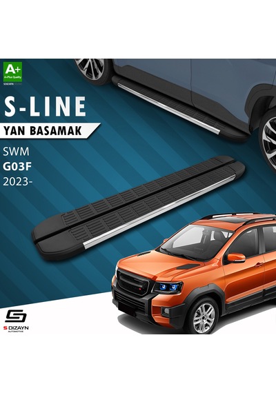 S-dizayn Swm G03f S-line Krom Yan Basamak 193 Cm 2023 Üzeri A+ Kalite