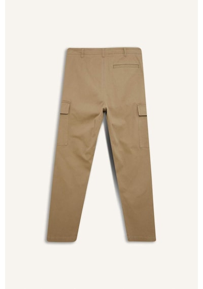 DeFacto Relax Fit Rahat Kesim Yazlık Pantolon - Kargo Cepli Düz Paça D5967AX25SPBG220 DeFacto Relax Fit Rahat Kesim Yazlık Pantolon - Kargo Cepli Düz Paça D5967AX25SPBG220