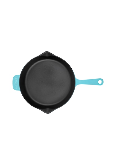Lava Döküm Kızartma Tavası (Ø)28cm, Parlak Siyah Taban Mat