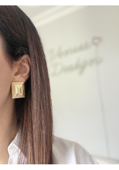 Çelik Hira Küpe Gold 64141818