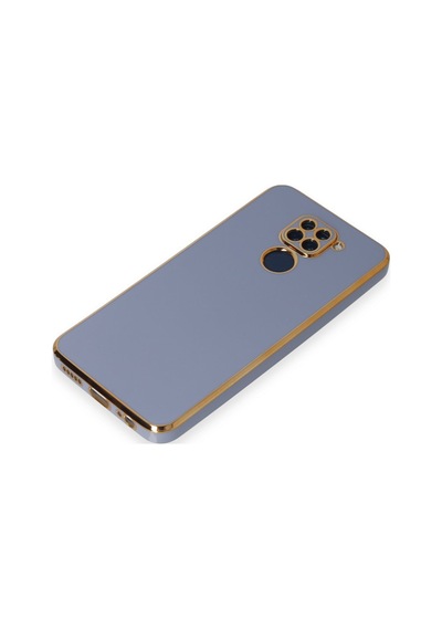 Xiaomi Redmi Note 9 Uyumlu Kılıf Volet Silikon - Mavi