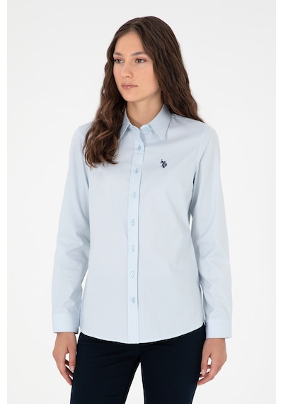 U.s. Polo Assn. Kadın Açık Mavi Gömlek Basic 50295639-vr003 Açık Mavi