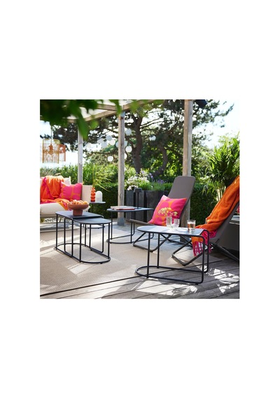Tekli Bahçe Koltuğu, Koyu Gri Tekli Bahçe Koltuğu, Koyu Gri
