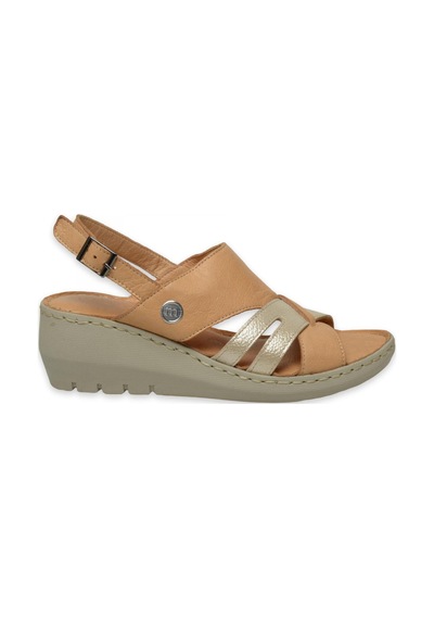 Mammamia D25ys-5145 Günlük Bej Kadın Sandalet Bej