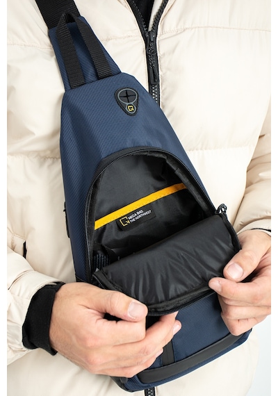 Mega Bag The Northwest M-1007 Unisex Spor Ve Günlük Kullanıma Uygun Göğüs Çapraz Çanta Sırt Çanta Lacivert