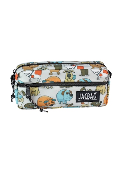 Jacbag Dual Zıp-iki Fermuarlı Kalemkutu Çok Renkli