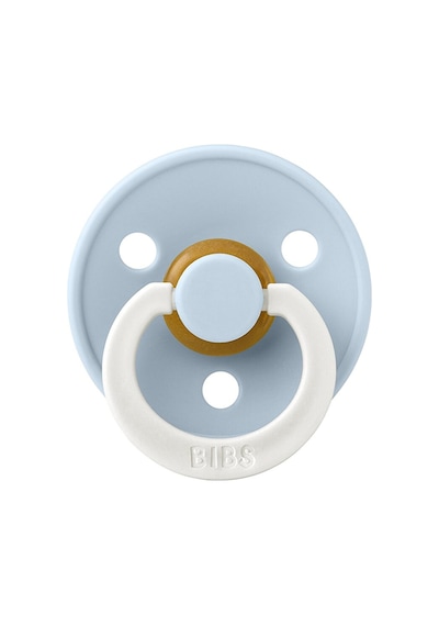 Bibs Colour Kauçuk Emzik Baby Blue Glow 0-6 Ay Mavi