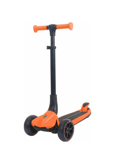 L6-120-o Lamborghini Lisanslı 2 Teker Katlanabilir Metal Kaymaz Taban Scooter Kırmızı