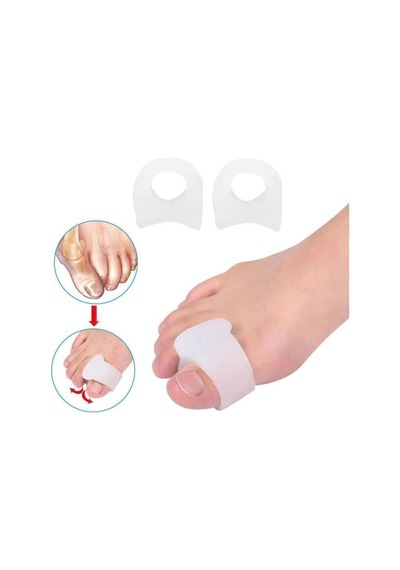 Ayak Başparmak Arası Ayıran Düzeltici Yüzük Silikon Makara Bunyon - 893531593