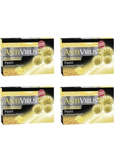 Cistus Ballı Limonlu 10'Lu Pastil 4 Adet.