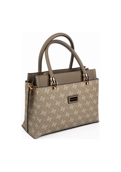 Silver Polo Sp826 Kadın El Çantası Monogram Y.yeşil-y.yeşil