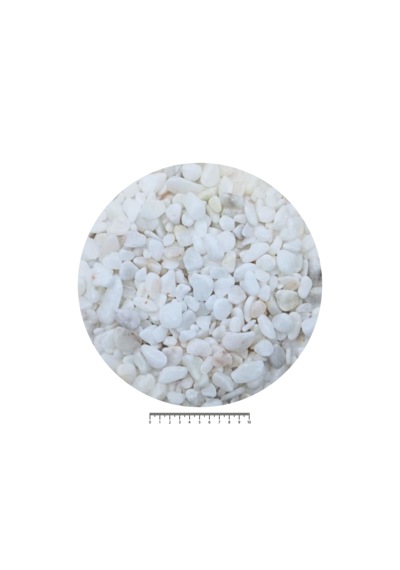 10-20 Mm Mermer Beyaz Tamburlu Çakıl 10 Kg