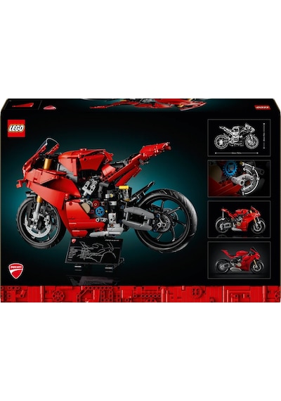 LEGO® Technic Ducati Panigale V4 S Motosiklet 42202 - Yetişkinler için İnşa Edilebilen Yaratıcı Model Yapım Seti (1603 Parça)