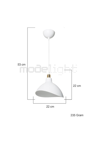 Esta Tekli Avize Beyaz Salon-oturma Odası-çocuk Odası-yemek-yatak Odası--antre-mutfak Beyaz Beyaz