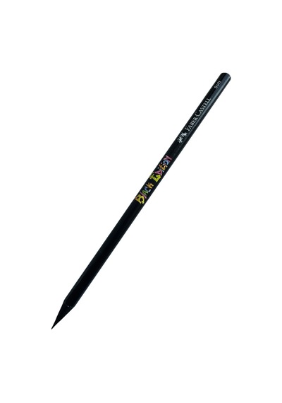 Faber-castell Black Edition Süper Soft 2b+ Kurşun Kalem, 12'li Set, Siyah