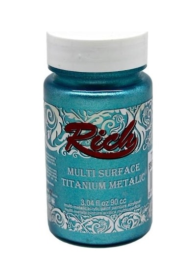 Rich Multi Surface Titanium Metalik Boya 90 Cc Şeker Mavi 2574