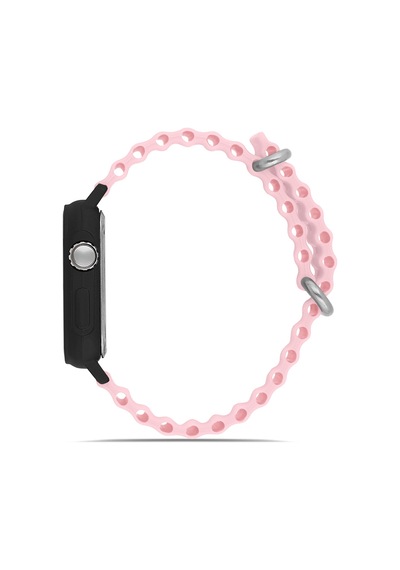Aqua Di Polo Unisex Pembe Silikon Dijital Led Kol Saati Apwr033307