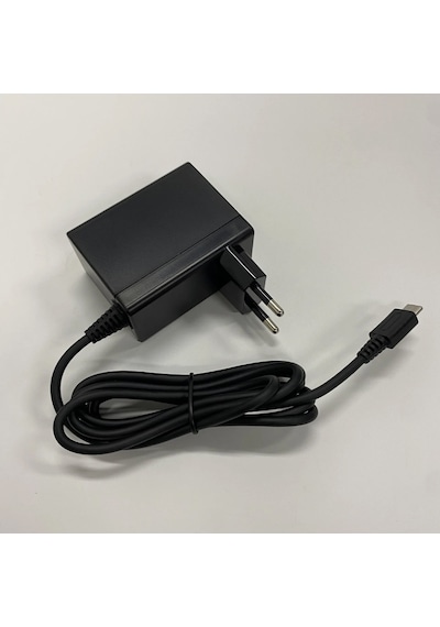 N-switch / Oled / Lite Uyumlu Ac Şarj Adaptörü Type-c 15v - Tr Priz Uyumlu