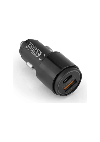 45w Pd Usb Oto Şarj Kafa Hızlı Şarj Çakmaklık Adaptörü, Usb-c Ve Usb-a Çıkışlı, İphone Ve Android Uyumlu Lisinya