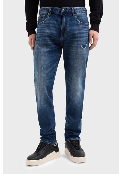 Armani Exchange Erkek Kot Pantolon Xm000070 Af12965 Mb002 Mavi Mavi