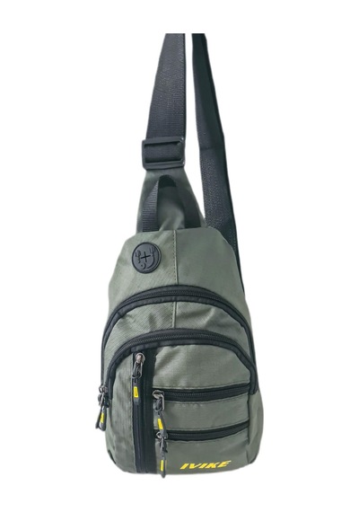 Anılbags Anıl Bags Keten Kumaş Haki Ve Usb Çıkışlı, Askılı Çapraz Göğüs