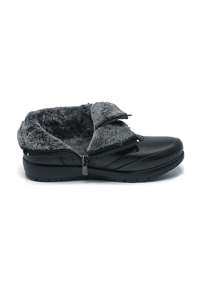 Kadın Siyah Hakiki Deri Içi Kürklü Comfort Tam Ortopedik Anne Botu Siyah Kadın Siyah Hakiki Deri Içi Kürklü Comfort Tam Ortopedik Anne Botu Siyah