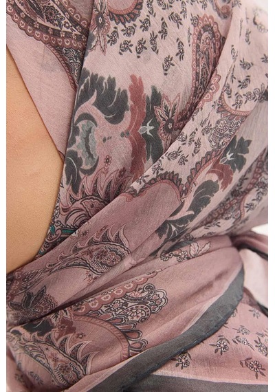 Silk Home Monare Tencel Eşarp 171010-14 Çok Renkli
