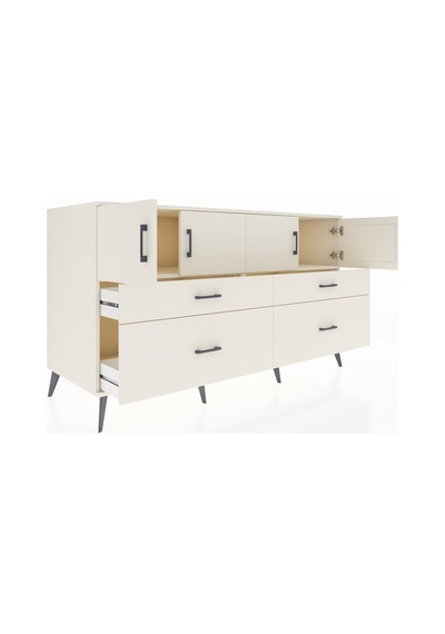 Kronos Konsol 2 Raflı 4 Çekmeceli 4 Kapaklı 176x59x99 Aytaşı-ayta Aytaşı-aytaşı