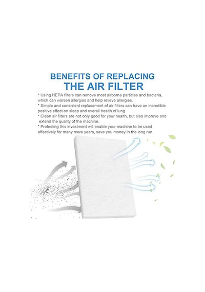60 Adet Tek Kullanımlık Hava Filtreleri Resmed Airsense 10 Aircurve10 S9 İçin Premium Tek Kullanımlık Evrensel Yedek Filtreler