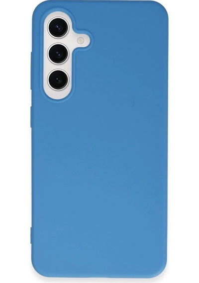 Mey İthalat Samsung Uyumlu Galaxy S24 Plus Kılıf First Silikon - Mavi