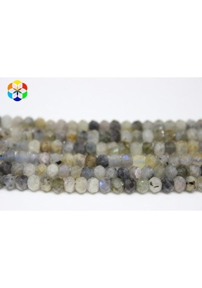Labradorit Taşı Faset Kesim 4.5-5Mm Aralığı/5 Adet