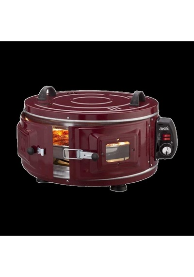 Yuvarlak Davul Fırın 53 Cm 1300w 50-320 C Ayarlı Termostat
