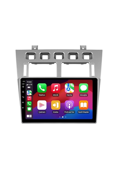 Chery Alia 2008-2011 Android Multimedya Carplay Android Auto Navigasyon Kameralı 4gb Ram 64gb 9"
