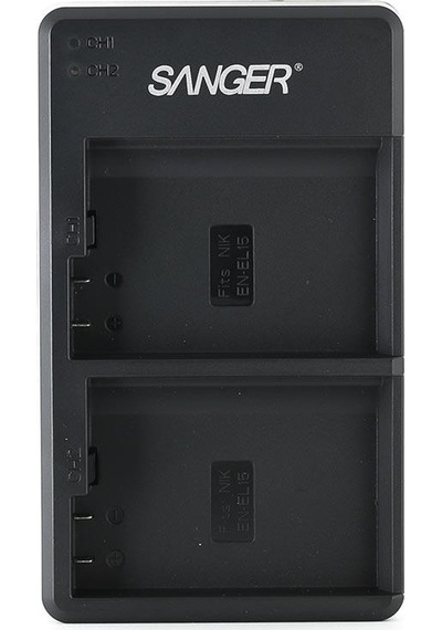 Sanger En El15 Nikon İkili Usb Şarj Aleti