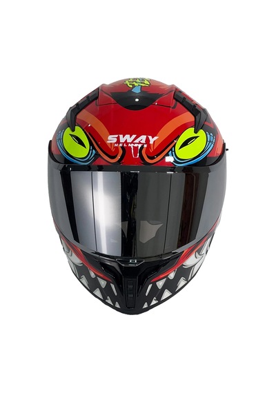 Kask Sway Sw 869 Hero Full Face Çok Renkli