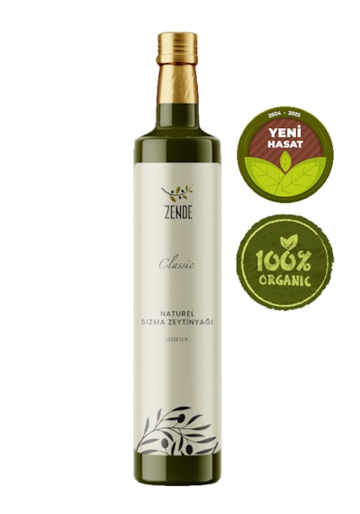 Zende Classic Natürel Sızma Yemeklik Zeytinyağı 500 ML