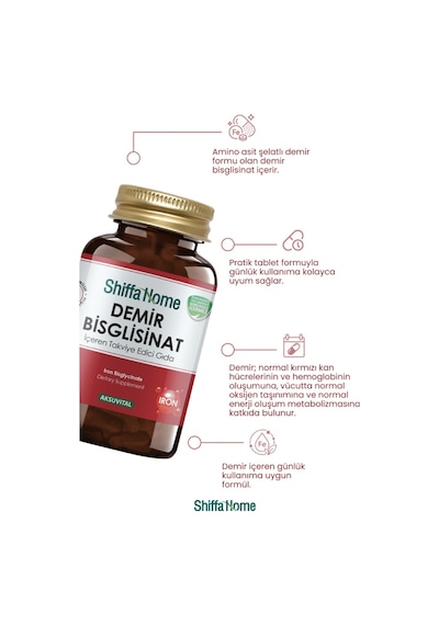 Demir Bisglisinat 60 Tablet