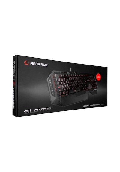 Rampage Slayer Kb-r11 Siyah Q Usb Oyuncu Klavye Diğer