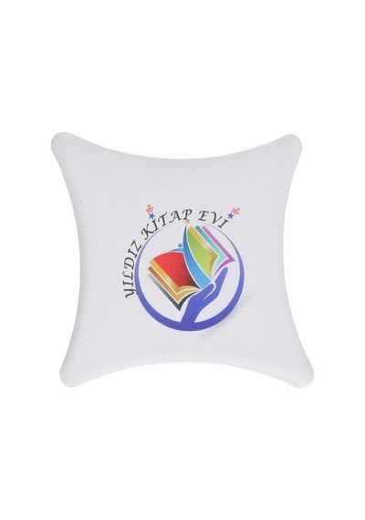 Sublimasyon Yıldız Bardak Altlığı 15x15 Cm Beyaz