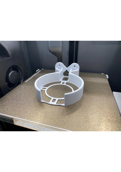 3d Baskı Silindirik Mesh Router Duvar Standı Beyaz Havalandırma Delikli Modem Duvar Askısı 110 Mm Çaplı Diğer