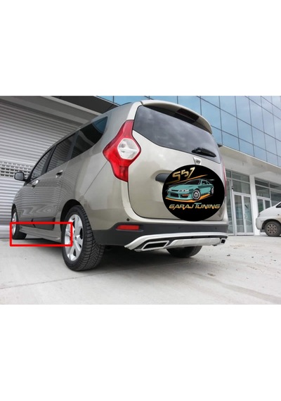 Dacia Lodgy Marşpiyel Sağ Sol Takım Fiberglass Boyasız