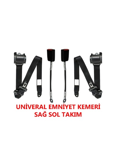 Tofaş Doğan Şahin Kartal Uyumlu Ön Emniyet Kemeri Sağ Sol Takım Otomatik (527520645)