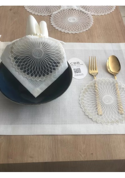 Vaveni Sofra Takımı Planet Gardenya Keten Yemek Takımı 160x260 Masa Seti 26 Parça Runner Set Krem Arz Vaveni Sofra Takımı Planet Gardenya Keten Yemek Takımı 160x260 Masa Seti 26 Parça Runner Set Krem Arz
