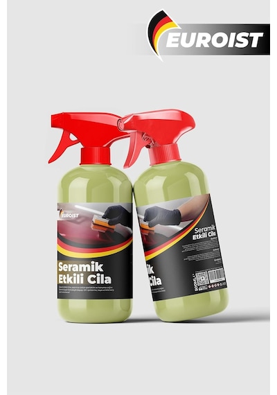 Seramik Etkili Hızlı Cila Parlaklık Ve Koruma Sunan Seramik Bazlı Hızlı Cila, Su İtici 500 Ml