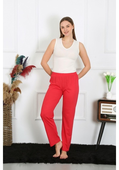 Akbeniz Kadın Pamuk Penye Tek Alt Pijama Mercan 27514-mercan Mercan Akbeniz Kadın Pamuk Penye Tek Alt Pijama Mercan 27514-mercan Mercan