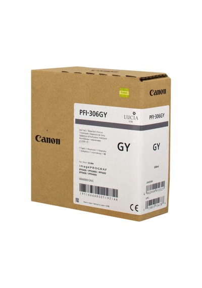 Canon Pfı-306gy/6666b001 Gri Kartuş