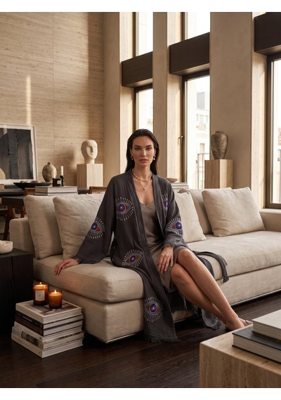 Brandsmiths Anthracite Visionguard Kimono Sarı
