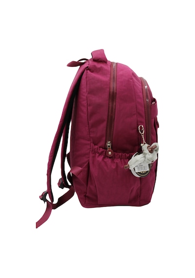 Krinkıl Suya Dayanıklı Kumaş Unisex Bordo Okul Çantası 2300