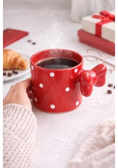 Dedi Komik Tasarımlı Baskılı Kupa Bardak Seti Eğlenceli Özel Hediye Mug Çok Renkli