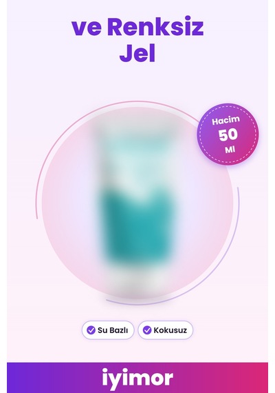 Su Bazlı Ve Renksiz Kayganlaştırıcı Jel 50 Ml İyimor